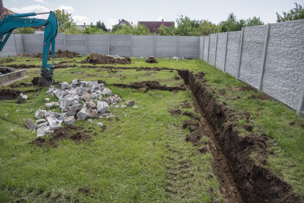 Cost of Yard Trenching in Saint Peters