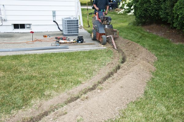 Cost of Electrical Trenching Service in Saint Peters